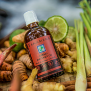 tanamera organic herbal massage oil with herbs