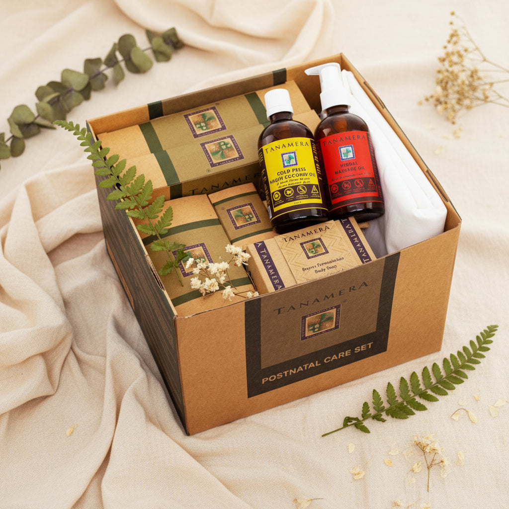 tanamera organic postnatal care set